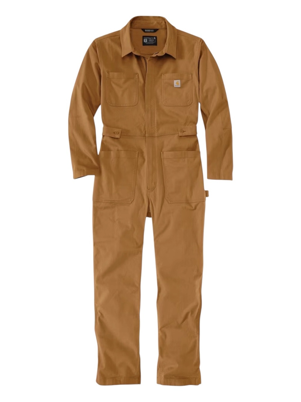 Carhartt Women's Rugged Flex Relaxed Fit Short Sleeve Canvas Coverall Size M